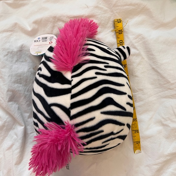 NWT 8” Squishmallows Tracey the Zebra Plush - Picture 2 of 6